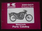Kawasaki Z550G GT 1982 motorcycle parts catalogue Z550 G1, Ophalen of Verzenden, Kawasaki