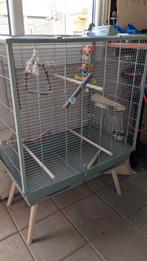 Vogelkooi, Ophalen, Zo goed als nieuw, Metaal, Vogelkooi