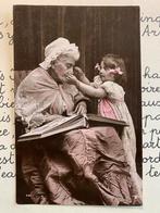 Oma en kleindochter (KK), Ophalen of Verzenden, Voor 1920, Gelopen, Kinderen