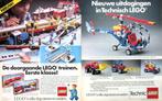 6 vintage advertenties reclames Lego 70-81 Duplo Technic tre, Verzenden