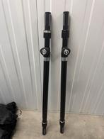 K&M 21366 Verstelbare tussenpaal met ring lock (2 stuks), Muziek en Instrumenten, Standaards, Ophalen, Zo goed als nieuw, Muziekstandaard