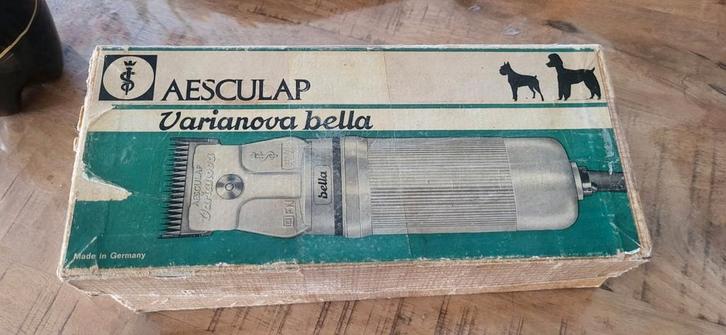 Aesculap varianova bella tondeuse, Dieren en Toebehoren, Honden-accessoires, Gebruikt, Ophalen of Verzenden