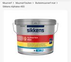 Latex Blauw sikkens 10L Ral 5008 alplhatex blauw 240€ nu 80€, Verzenden, Zo goed als nieuw, Wit, Verf