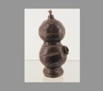 Tikar terracotta olielamp Kameroen Nr.1 (170730-04), Antiek en Kunst, Kunst | Niet-Westerse kunst, Ophalen of Verzenden