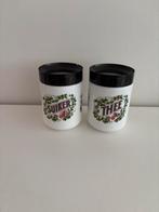 DE Voorraad Potten Glas - Suiker en Thee, Ophalen of Verzenden, Gebruikt