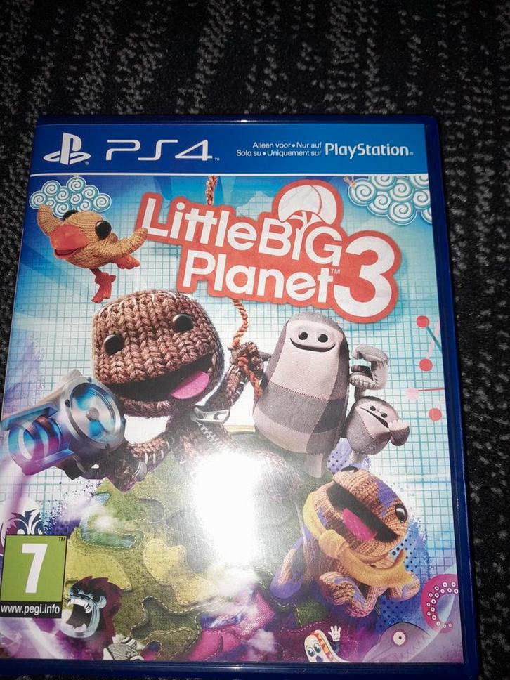 Little Big Planet 3 - PS4, Spelcomputers en Games, Games | Sony PlayStation 4, Zo goed als nieuw, Platform, 3 spelers of meer