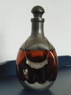 Glazen Daalderop karaf/fles met tin, Ophalen of Verzenden
