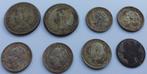 1882 tot 1948 Nederlands Zilver Koper Munten Munt Vondsten, Postzegels en Munten, Munten | Nederland, Zilver, Koningin Wilhelmina