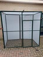 Groene aluminium voliere, Ophalen, Aluminium, Volière