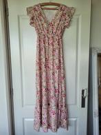 Lange jurk maxi dress vrolijk floral bloemen print maat s 36, Kleding | Dames, Jurken, Nieuw, Onder de knie, Maat 36 (S), Only