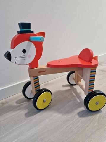Houten loopfiets vos Jonad  beschikbaar voor biedingen