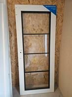 Stijlvolle binnendeur met glas, Doe-het-zelf en Verbouw, Deuren en Horren, Ophalen, 80 tot 100 cm, Binnendeur, Nieuw