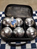 Jeu de boules ballen met roest van het lang liggen (vintage), Caravans en Kamperen, Gebruikt