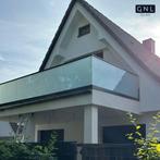 GNL Railing volledig glazen reling balkon, Diensten en Vakmensen, Glaszetters, Garantie, Enkel of Dubbel glas