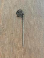 Leeuw speldje uitgezaagde munt Stil Verzet 1940 1945 wo2 pin, Ophalen of Verzenden, Overige soorten, Nederland, Embleem of Badge