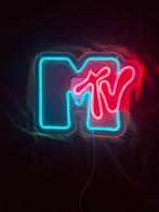 MTV Neon Sign / Neon Reclame Bord / Lamp, Ophalen of Verzenden, Zo goed als nieuw