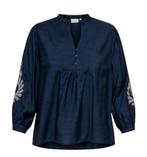 Blauw tuniek Carkana van Only Carmakoma Maat 46 of 48, O, O, Blauw, O