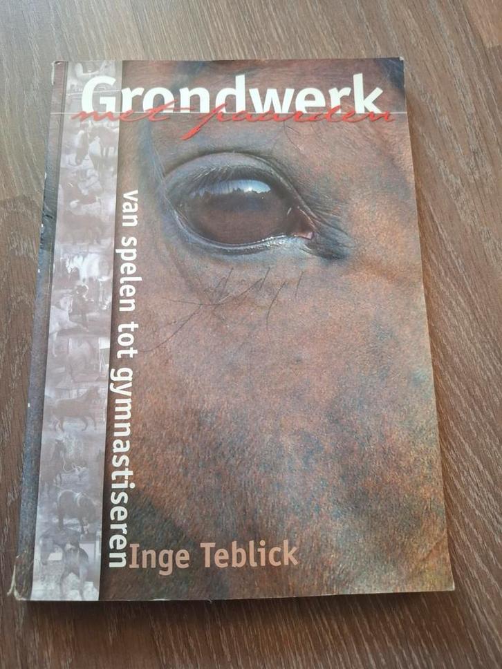 Boek grondwerk met paarden, Boeken, Dieren en Huisdieren, Zo goed als nieuw, Paarden of Pony's, Ophalen of Verzenden