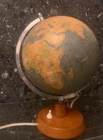 Vintage Globe -Räth - GDR-handgeblazen glas met verlichting, Verlicht, Ophalen of Verzenden