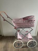 Roze Poppenwagen – Inklapbaar – Kinder Speelgoed Buggy, Verstelbare duwstang, Zo goed als nieuw, Ophalen, Kinderwagen