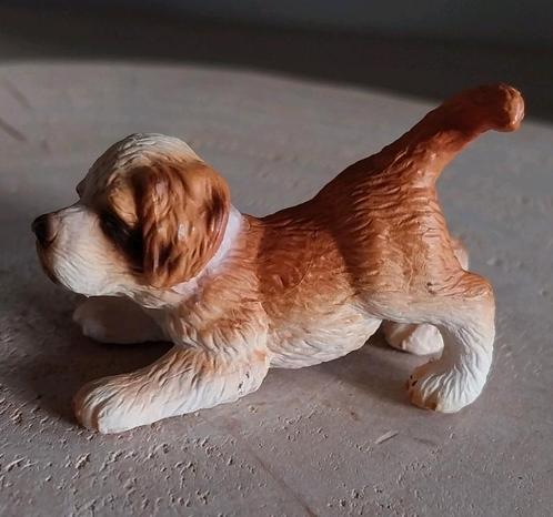 Schleich sint bernard puppy, Verzamelen, Dierenverzamelingen, Zo goed als nieuw, Beeldje of Figuurtje, Hond of Kat, Ophalen of Verzenden