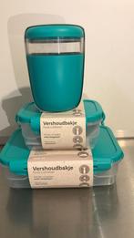 vershoudbakjes  1200 ml en 600 ml en 1 yoghurt beker, Ophalen of Verzenden