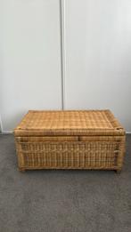 Rieten mand, speelgoedmand, afhalen (zie omschrijving), Huis en Inrichting, Woonaccessoires | Schalen en Manden, Ophalen, Gebruikt
