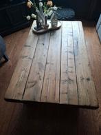Houten Salontafel - Robuust & Uniek, Huis en Inrichting, Gebruikt, Grenenhout, Ophalen of Verzenden, Landelijk