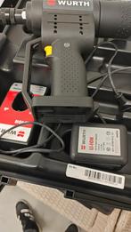 Wurth Schroefmachine - Zo goed als nieuw, Variabele snelheid, Ophalen of Verzenden, 400 tot 600 watt, Zo goed als nieuw
