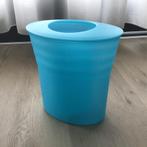 Wijnkoeler flessenkoeler koeler Tupperware blauw - zgan, Blauw, Ophalen of Verzenden, Zo goed als nieuw