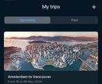 Vliegtickets naar Vancouver Canada en retour, Tickets en Kaartjes, Trein, Bus en Vliegtuig