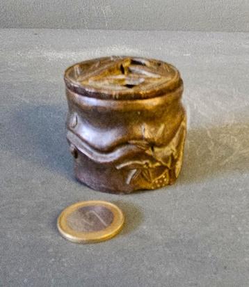  bronzen Feng Shui Lucky Wealth bamboe cicade wierookbrander beschikbaar voor biedingen