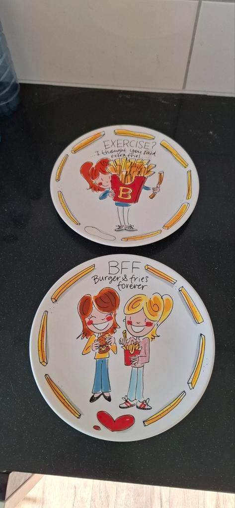 Blond Amsterdam Bordjes - Set van 2, Huis en Inrichting, Keuken | Servies, Zo goed als nieuw, Bord(en), Blond Amsterdam, Aardewerk