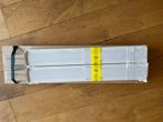 4x Veneta plissegordijn breedte 63cm en hoogte 215cm, 200 cm of meer, Beige, Nieuw, 50 tot 100 cm
