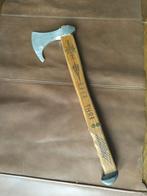 Vikingbijl, steel eikenhout met wenge pommerans,  geolied, Ophalen of Verzenden, Nieuw
