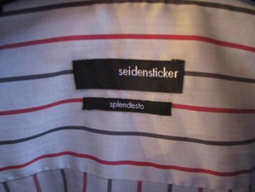 mj/SEIDENSTICKER/Splendesko/overhemd/maat 48/ ALS NIEUW! beschikbaar voor biedingen