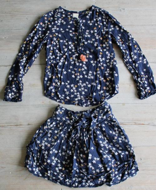 Setje van Scotch & Soda 116, Kinderen en Baby's, Kinderkleding | Maat 116, Gebruikt, Meisje, Setje, Ophalen of Verzenden