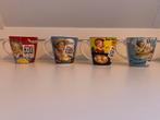 Kellogg's Vintage Mokken Set van 4, Keramiek, Ophalen of Verzenden, Zo goed als nieuw, Overige stijlen