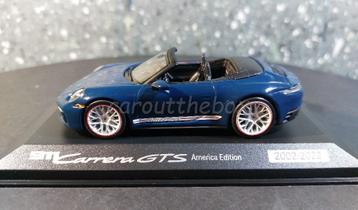 Porsche 911 Carrera GTS America edit 1:43 Minichamps Mi107 beschikbaar voor biedingen