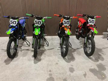 Pitbike Crossmotor Koshine 50 cc 14/12” nieuw in 4 kleuren‼️ beschikbaar voor biedingen