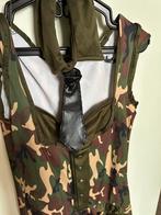 Carnaval Kostuum - Camouflage Jurk, Kleding | Dames, Carnavalskleding en Feestkleding, Carnaval, Ophalen of Verzenden, Zo goed als nieuw