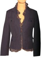 Blacky Dress jasje, blazer, krijtstreep, Mt. 38 / M, Kleding | Dames, Maat 38/40 (M), Blacky Dress, Verzenden, Zwart