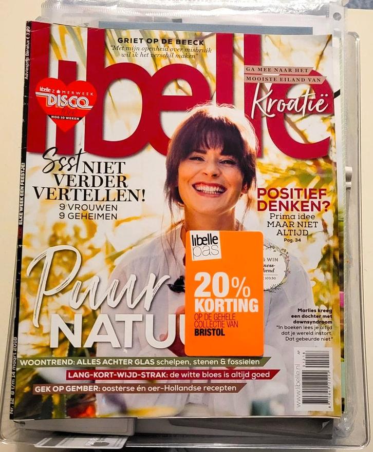 Libelle 2018 en nog oude Tijdschriften boeken, stripboek,, Verzamelen, Tijdschriften, Kranten en Knipsels, Tijdschrift, 1980 tot heden