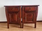 2 kersenhouten nachtkastjes, Huis en Inrichting, Ophalen, Minder dan 45 cm