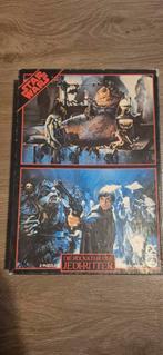 Vintage Star Wars Puzzel - Return of the Jedi - 1983, Ophalen of Verzenden, Minder dan 500 stukjes, Gebruikt, Legpuzzel