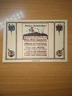 Duits Notgeld Glatz Noodgeld, Ophalen of Verzenden, Duitsland