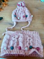 Zara sjaal en muts roze - baby peuter kleuter, Ophalen of Verzenden, Zo goed als nieuw, Meisje, Muts