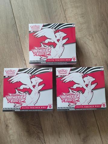 Pokemon White Flare Elite Trainer Box  beschikbaar voor biedingen