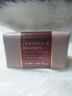 Bath & Body Works -Leather & Brandy Shea Butter Cleansing ba, Ophalen of Verzenden, Nieuw, Overige typen