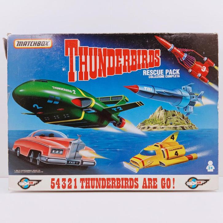 Thunderbirds Rescue Pack Matchbox 1992, Verzamelen, Speelgoed, Zo goed als nieuw, Ophalen of Verzenden